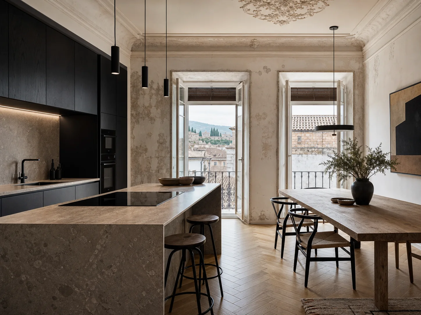 Más espacio para guardar, cocinar y moverte con comodidad.